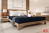 Softimi | Spannbettlaken PREMIUM - 160x200 cm - Granatblau Produktbild-Vorschau 2