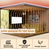 ZMH Elektroheizung 600W mit Thermostat Infrarotheizung Produktbild-Vorschau 4