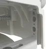 A close-up view of the internal plastic structure of a toilet seat riser. Produktbild-Vorschau