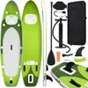 sada SUP prken vidaXL Nafukovací zelená 300x76x10 cm Náhled obrázku produktu 8