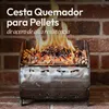 CASABEL Brasero Pellets & Gránulos Grueso, 20cm, Cap. 3kg, Vista previa de la imagen del producto 3