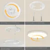 LED Deckenleuchte Rund 36W Deckenlampe 3000K Warmweiß Produktbild-Vorschau 5