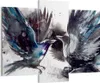 Bild auf Leinwand - Leinwandbild - Vogel Natur Feder - Produktbild-Vorschau 1