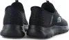 Two black Skechers sneakers are shown from the back on a white background. Voir les images du produit