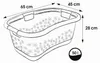 keeeper Ergonomischer Wäschekorb mit luftdurchlässigem Produktbild-Vorschau 2