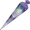 ROTH Schultüte Königin im Eis 70 cm groß mit Glitter rund Produktbild-Vorschau 3