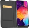 A smartphone in a flip case with a card slot. Produktbild-Vorschau