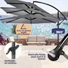 CASARIA® Set complet Parasol de jardin extérieur 350cm Voir les images du produit 4