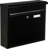 HI Briefkasten Schwarz 36 x 12 x 32 cm Produktbild-Vorschau 4