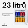KlarsteinBrooklyn 23 Silver, mini lednice, , skleněné Náhled obrázku produktu 2