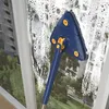 Mop magnetico triangolare per pavimenti, mop rotante a 360 Anteprima dell’immagine prodotto 7