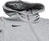 A close-up view of a gray Nike hoodie. Anteprima dell’immagine prodotto