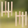 KOTARBAU® Blumenständer Holz natural Kreuz 23 x 23 x 30 cm Produktbild-Vorschau 7