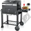 KESSER® Grill Grillwagen XXL Holzkohlegrill mit Deckel, Produktbild-Vorschau 1