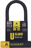 Auvray U Alarm Black / Yellow 209 x 88 mm Produktbild-Vorschau 3