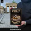 Retro Blechschild Whisky, Bar Schild, Whiskey Schild als Produktbild-Vorschau 8