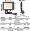 LZQ LED Strahler mit Bewegungsmelder, 100W 3500LM Produktbild-Vorschau 2