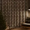 Bajkowa zasłona świetlna, 3x3m, 300 LED, ciepła biel, 8 Podgląd zdjęcia produktu 2
