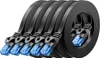deleyCON 5x 1m CAT6 Flaches Netzwerkkabel 1,5mm Produktbild-Vorschau 1