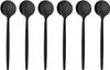 Kaffeelöffel Provence, 6-teilig, schwarz, Edelstahl , 13 cm Produktbild-Vorschau 1