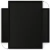 Lavagna nera da gesso 70x50 cm con cornice nero in legno Anteprima dell’immagine prodotto 9