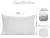 Lumali Dekokissen Ecru 40x60 cm  , Kissenbezug aus Samtcord Produktbild-Vorschau 3
