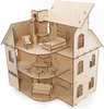 3D Holzmodell - Puppenhaus 54 cm Produktbild-Vorschau 8