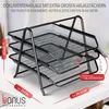 Dokumentenablage Metall Desk Organizer - Stabile Produktbild-Vorschau 2