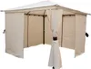 Pavillon VENEZIA 3x3 Meter, Stahl schwarz, Plane Produktbild-Vorschau 2