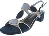 MARCO TOZZI Damen Sandale Textil Sandalette Metallic Produktbild-Vorschau 15