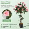 Sztuczna roślina, sztuczne drzewo z kwiatami, drzewo różane Podgląd zdjęcia produktu 4