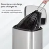 Vidacharmy poubelle en inox avec pédale et filtre Voir les images du produit 5