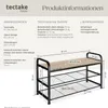 TecTake 404286, Dřevo Náhled obrázku produktu 5