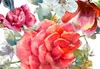 Vlies Fototapete Retro Blumen 450x315 cm Tapeten Wandtapete Produktbild-Vorschau 3