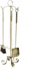 Dabstal Kamingarnitur 3 Elemente Classic 75 cm gold Produktbild-Vorschau 1