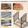 COSTWAY, set van 2 trapleuningen, 96 cm, verstelbaar voor 3 Productafbeelding-voorbeeld 6