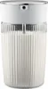 A white and clear milk container with a silver lid. Anteprima dell’immagine prodotto