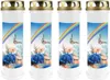 Grabkerze Weiß 4er Pack, Brenndauer: 100 Stunden ( je Kerze Produktbild-Vorschau 1