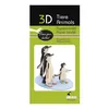 papierowy model 3D zwierząt - rodzina pingwinów Podgląd zdjęcia produktu 1