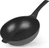 N8WERK Aluguss-Wokpfanne Midnight Edition 28 cm Heat Produktbild-Vorschau 1
