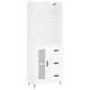 vidaXL Highboard Weiß 69,5x34x180 cm Holzwerkstoff -  Produktbild-Vorschau 3