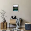 Gerahmtes Poster - Rahmen in heller Eiche - Landschaft Produktbild-Vorschau 7