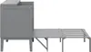 Schrankbett 90x200 cm, Wandbett mit Lattenrost, Produktbild-Vorschau 11