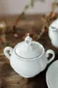Petit sucrier 250 ml, porcelaine blanche, Vérone, G. Voir les images du produit 4