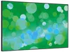 Wallario Wandbild Grüne und blaue Kreise - harmonisches Produktbild-Vorschau 2