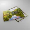 Bild auf Leinwand - Leinwandbild - Park Natur Wasser - Produktbild-Vorschau 2