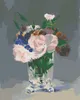 Zuty - Malen nach Zahlen - BLUMEN IN EINER KRISTALLVASE Produktbild-Vorschau 1