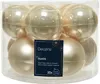 Christbaumkugeln Pearl creme - beige 5 x glänzend & 5 x Produktbild-Vorschau 4