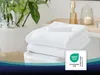 5er Set Duschtuch, 100% Baumwolle, 70x140 cm, weiß Produktbild-Vorschau 6
