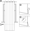 2er Set Ösenschal Amelie Luna thermo 140x245 cm Produktbild-Vorschau 7